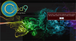 Desktop Screenshot of cloud9ecig.com